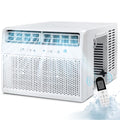 KISSAIR 10,000 BTU U Shaped Window Air Conditioner with Remove Control , for Room AC Unit 6 Modes &3 Fan Modes , Cools up to 450 Sq. Ft