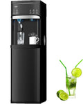 IKT Bottom Loading Water Dispenser Cooler with Maker for 5 Gallon Bottle with Empty Bottle Indicator 3 Temperature 22lbs Within 24hrs Black