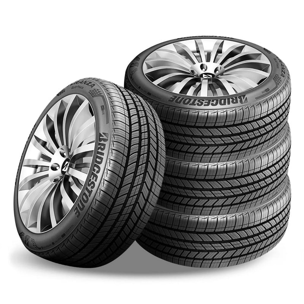 Pair of 2 Bridgestone Turanza QuietTrack 245/40R19 94V 800AA Tires 80K Mileage Warranty BR000079 / 245/40/19 / 2454019 Fits: 2011-14 Acura TL SH-AWD, 2009-14 Nissan Maxima SV