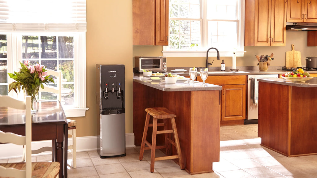 Primo Water® Bottom Loading Pro 2 Temp Water Dispenser with Single-Serve Coffee Maker, Black