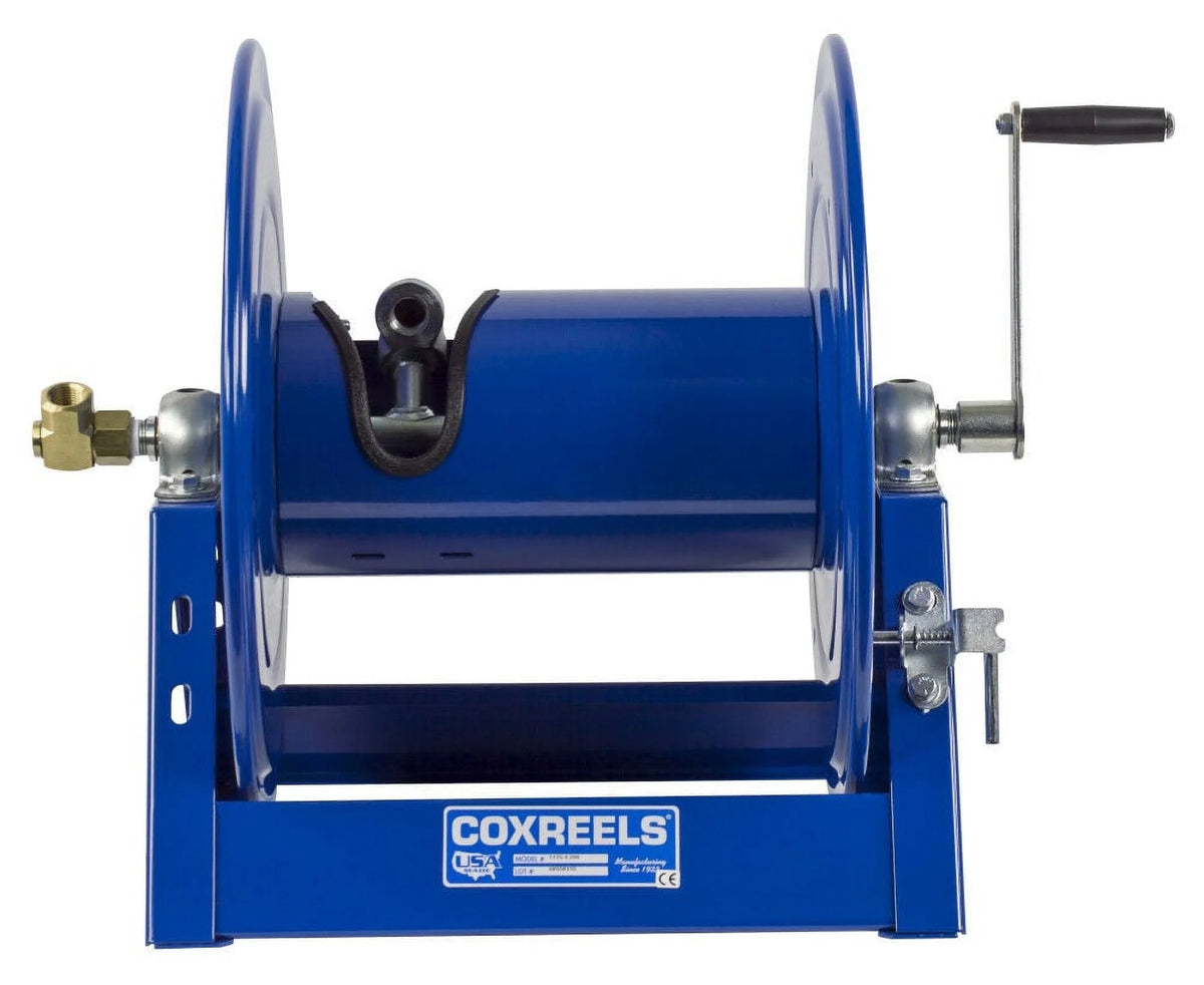 coxreels pressure washer hose reel -3000 psi, 300ft. x 1/2in. capacity, model# 1125-4-200-bvxx