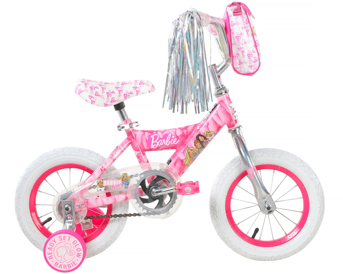 Dynacraft Barbie 18-Inch Girls BMX Bike For Age 6-9 Years