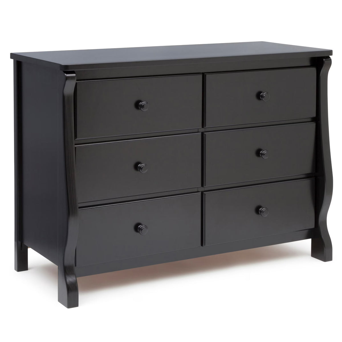 Delta Children Universal 6 Drawer Dresser with Interlocking Drawers - Greenguard Gold Certified, Grey