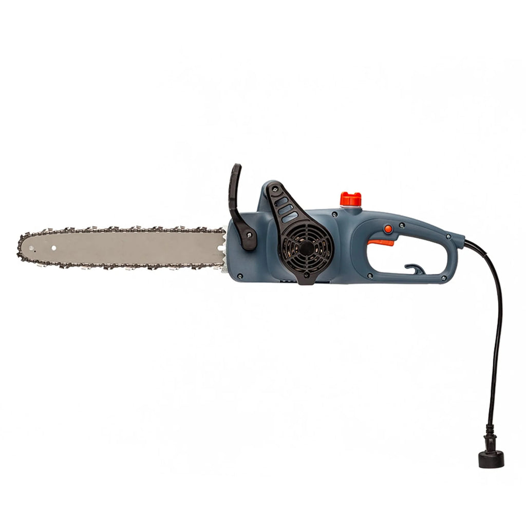 SENIX 14-inch 10 Amp Electric Corded Chainsaw, 3/8-inch pitch, 8.2 m/s chain speed, CSE10-L