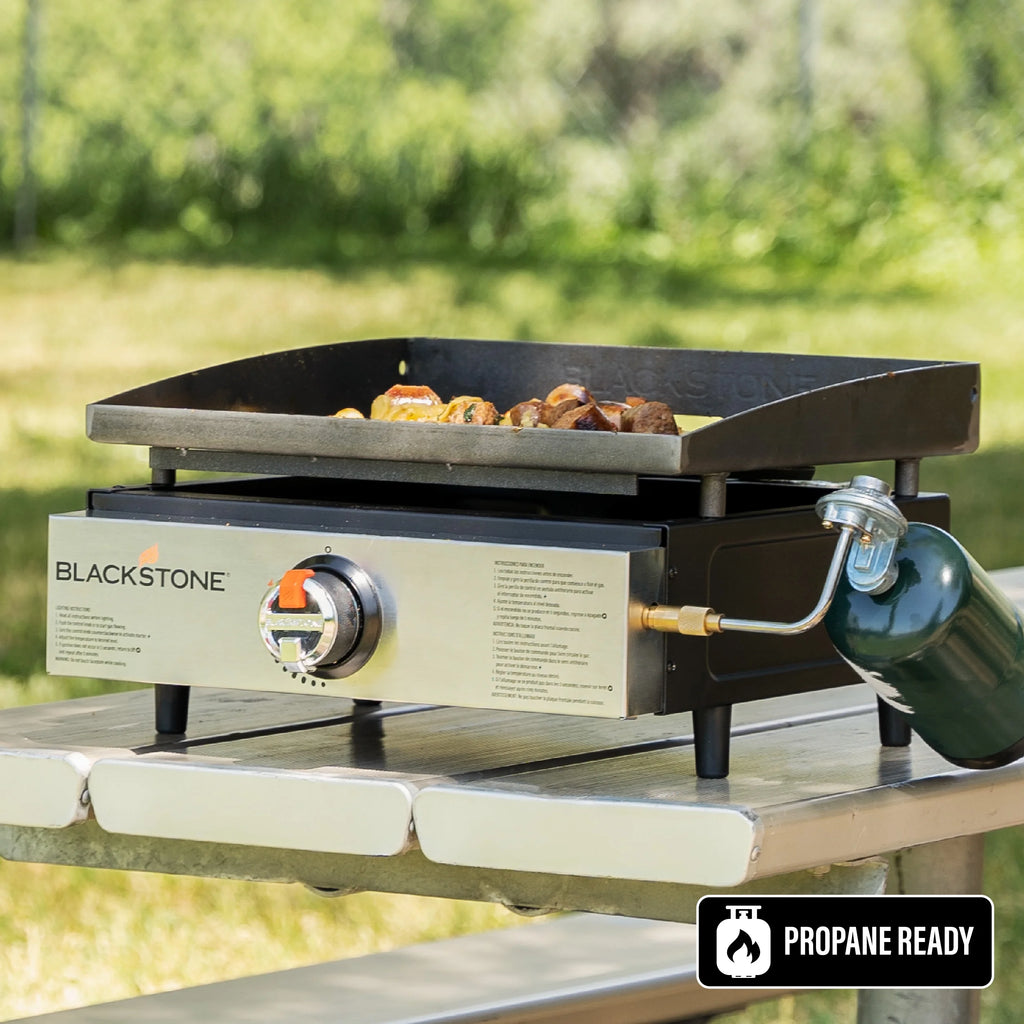 Blackstone 17 Original Tabletop Griddle with Stainless Steel Front Panel