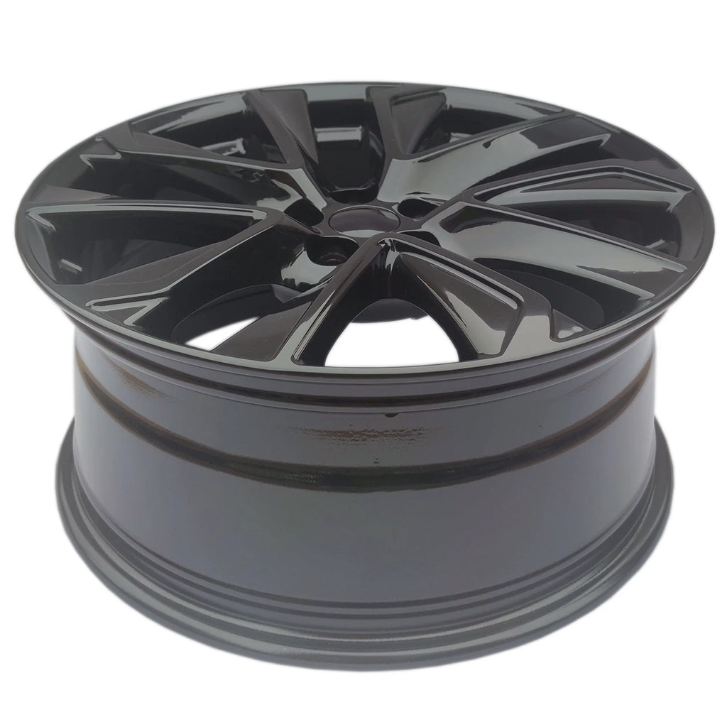18" Single 18x8 Gloss Black Alloy Wheel For Toyota Corolla 2019-2022 OEM Design Replacement Rim