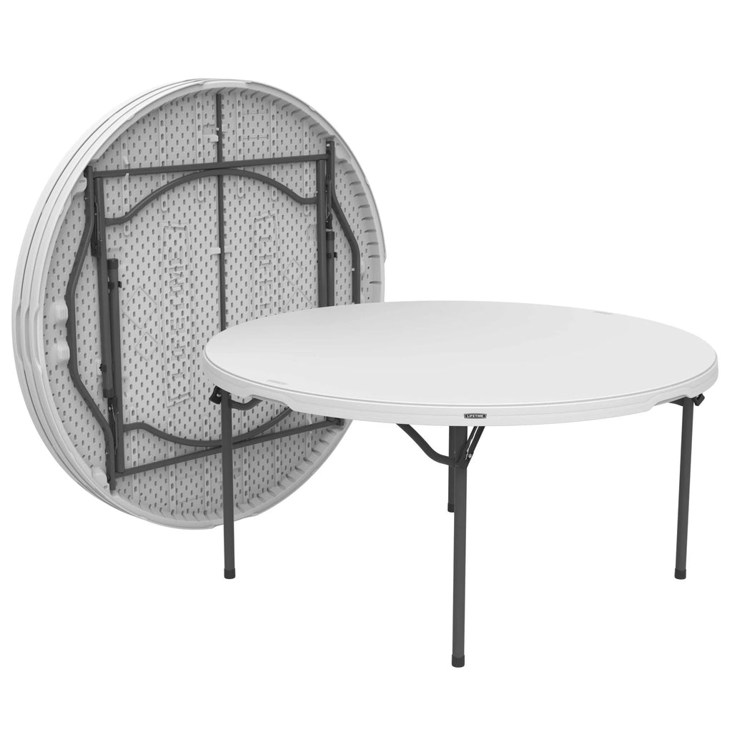 Lifetime 60-inch Round Nesting Table - 4 Pk (Commercial) - 480301