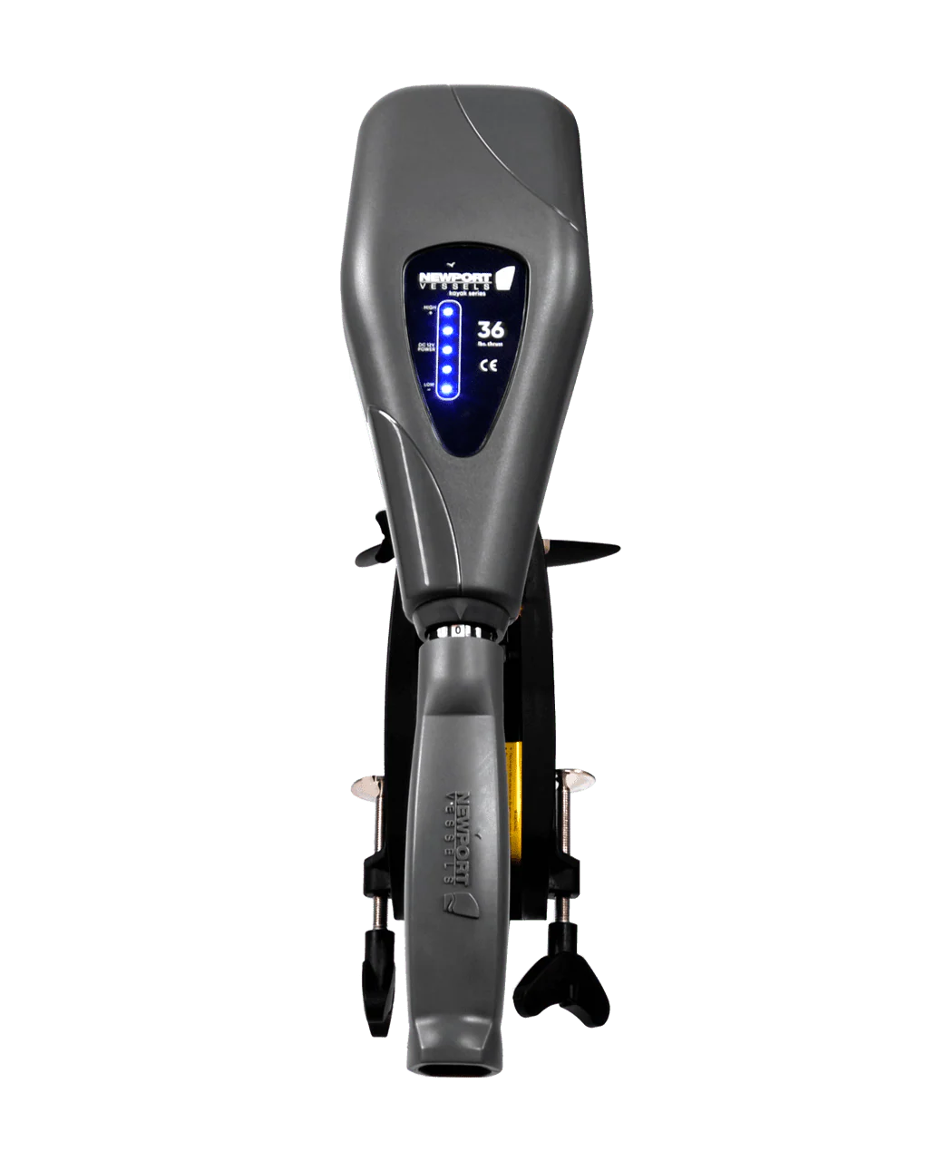 Newport Vessels Kayak Series 36 Lb. Thrust Saltwater Transom Mounted Electric Kayak Trolling Motor with 24 In. Shaft