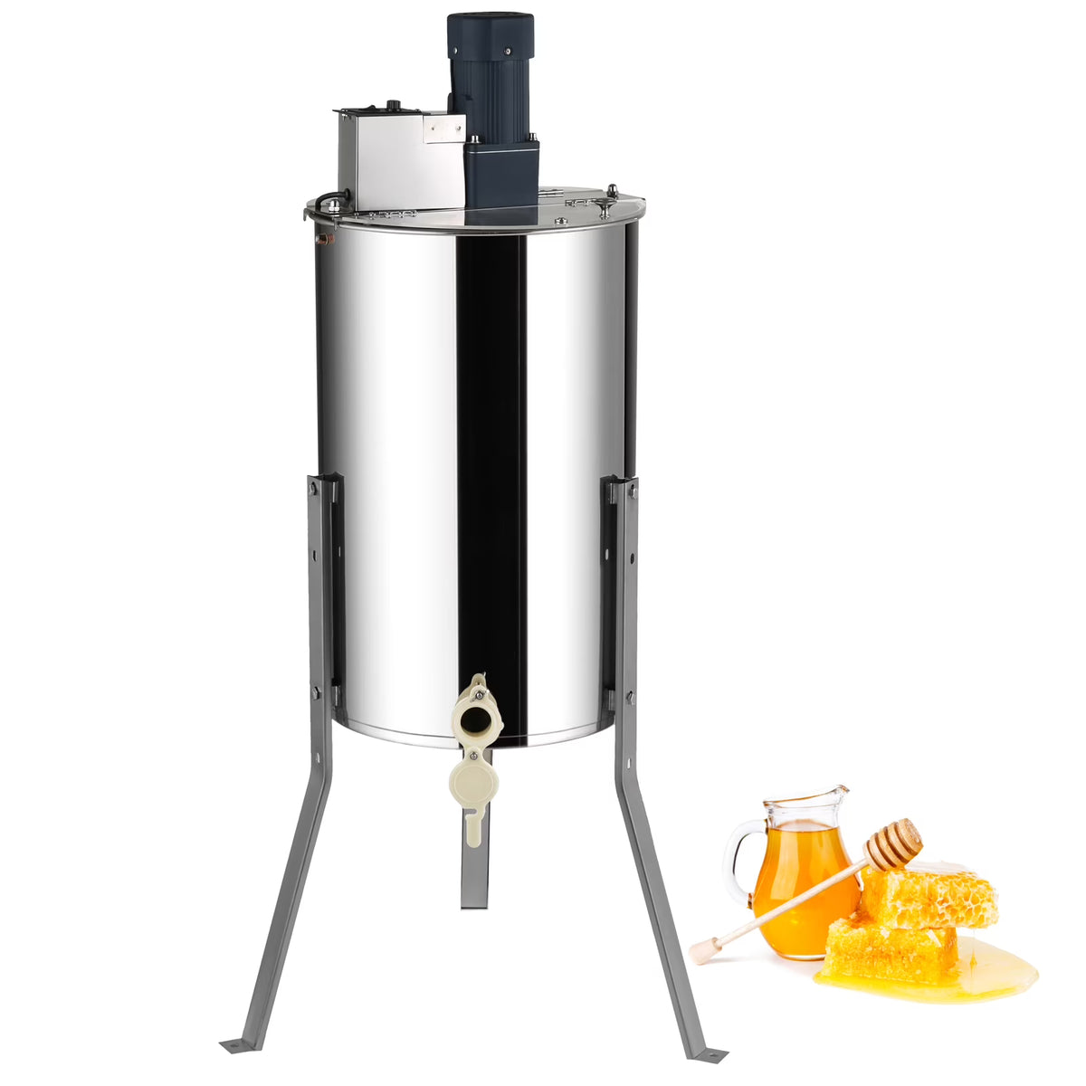 BENTISM Electric Honey Extractor DD-2/4 High-Power Motor Bee Guards