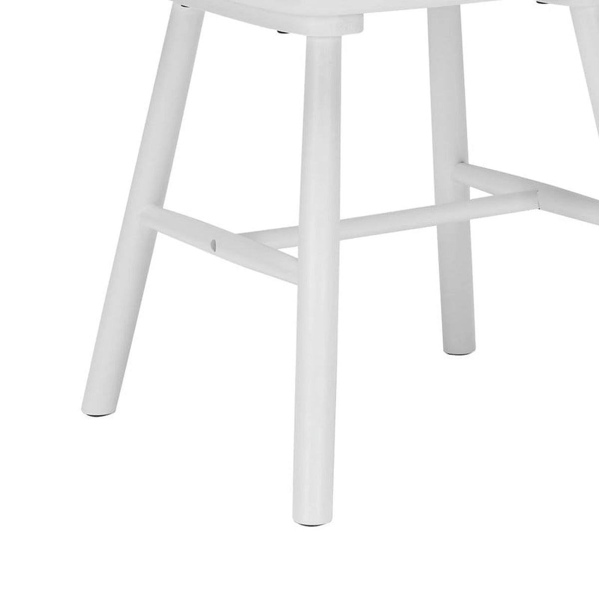 Dycanpo Dining Chairs Set of 4, Black Kitchen/Dining Room Wooden Chairs with Mid Century Modern,18''