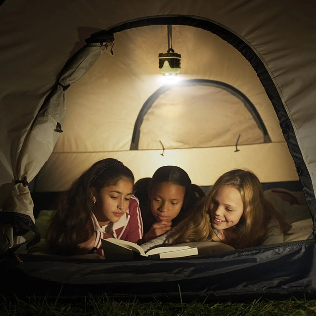 Lepro 2-Pack LED Camping Lanterns, 1000LM Battery Powered Camping Tent Light , 4 Light Modes and IPX4 Waterproof , Perfect Camping Accessories for Hurricane, Emergency, Survival Kits, Hiking, Fishing