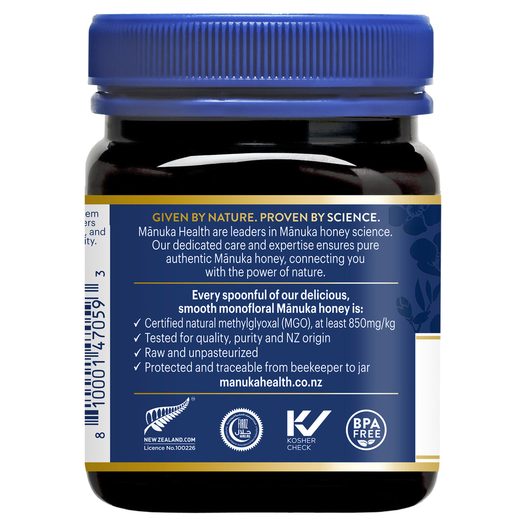 Manuka Health UMF 20+ (MGO 850+) Raw Manuka Honey 8.8 oz