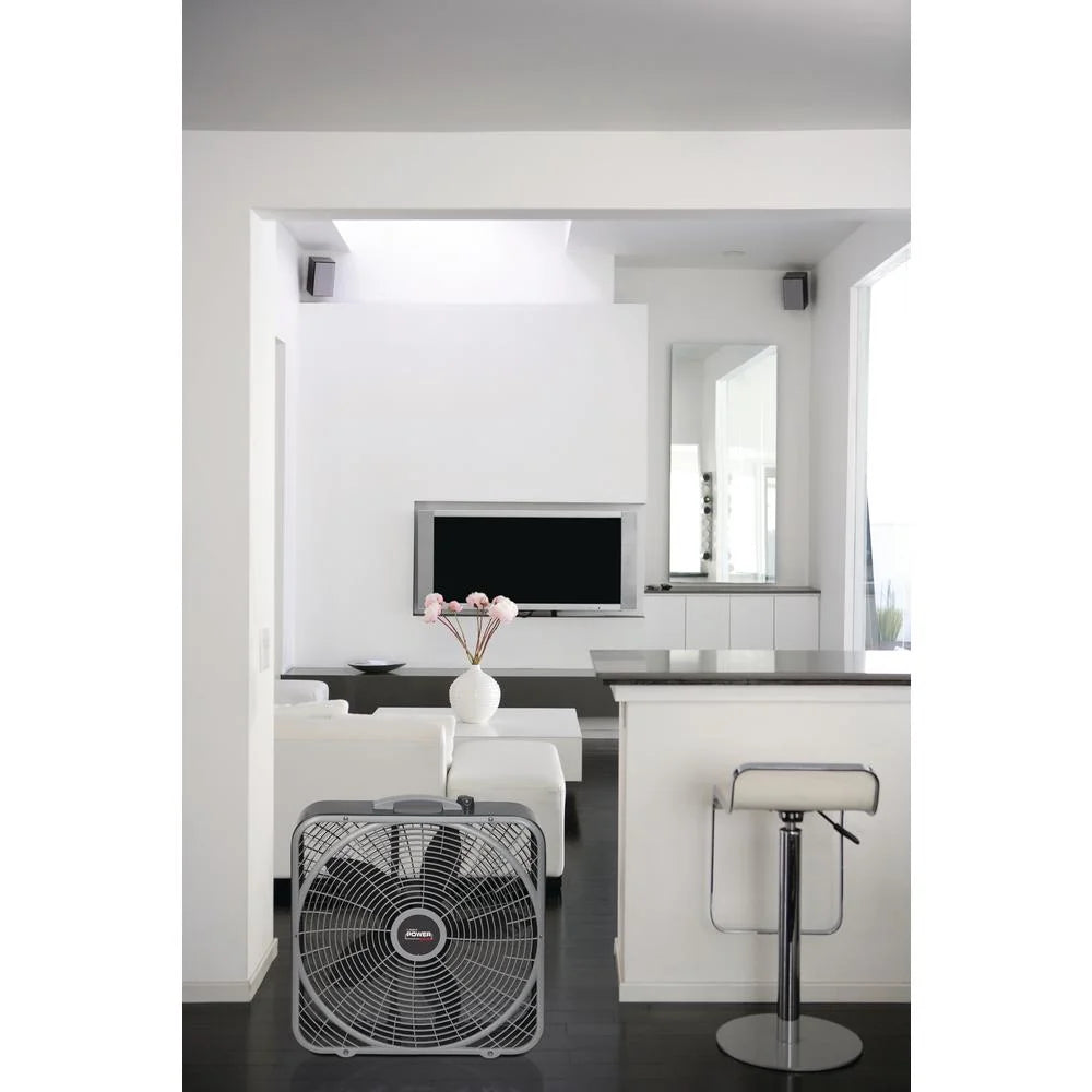 lasko 20 in. power plus box fan