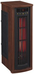 Duraflame Portable Electric Infrared Quartz Oscillating Tower Heater, Cherry
