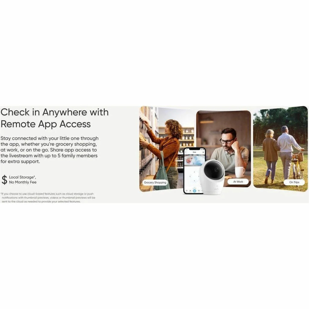 Eufy Baby Monitor E20 with 2K Camera