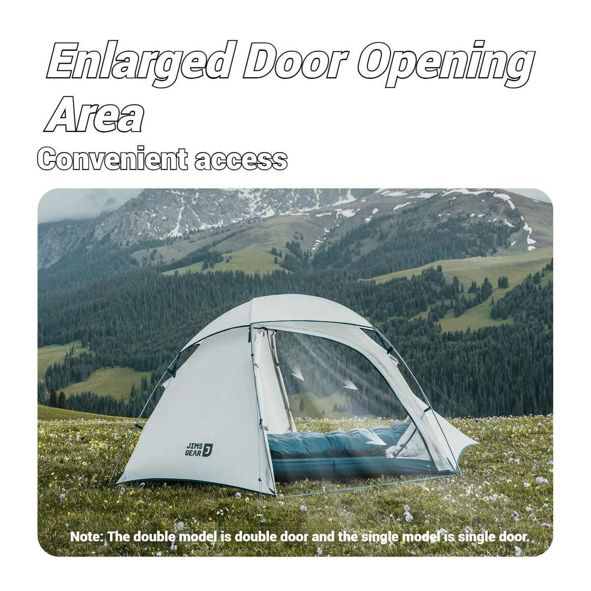 Naturehike, Hiking Tent, Large Space Outdoor Camping Tent, Lightweight Backpacking Tent with Vestibule, Waterproof Four Seasons Dome Tent, Stable Tri-Cross Support Structure, Strong Wind Resistance
