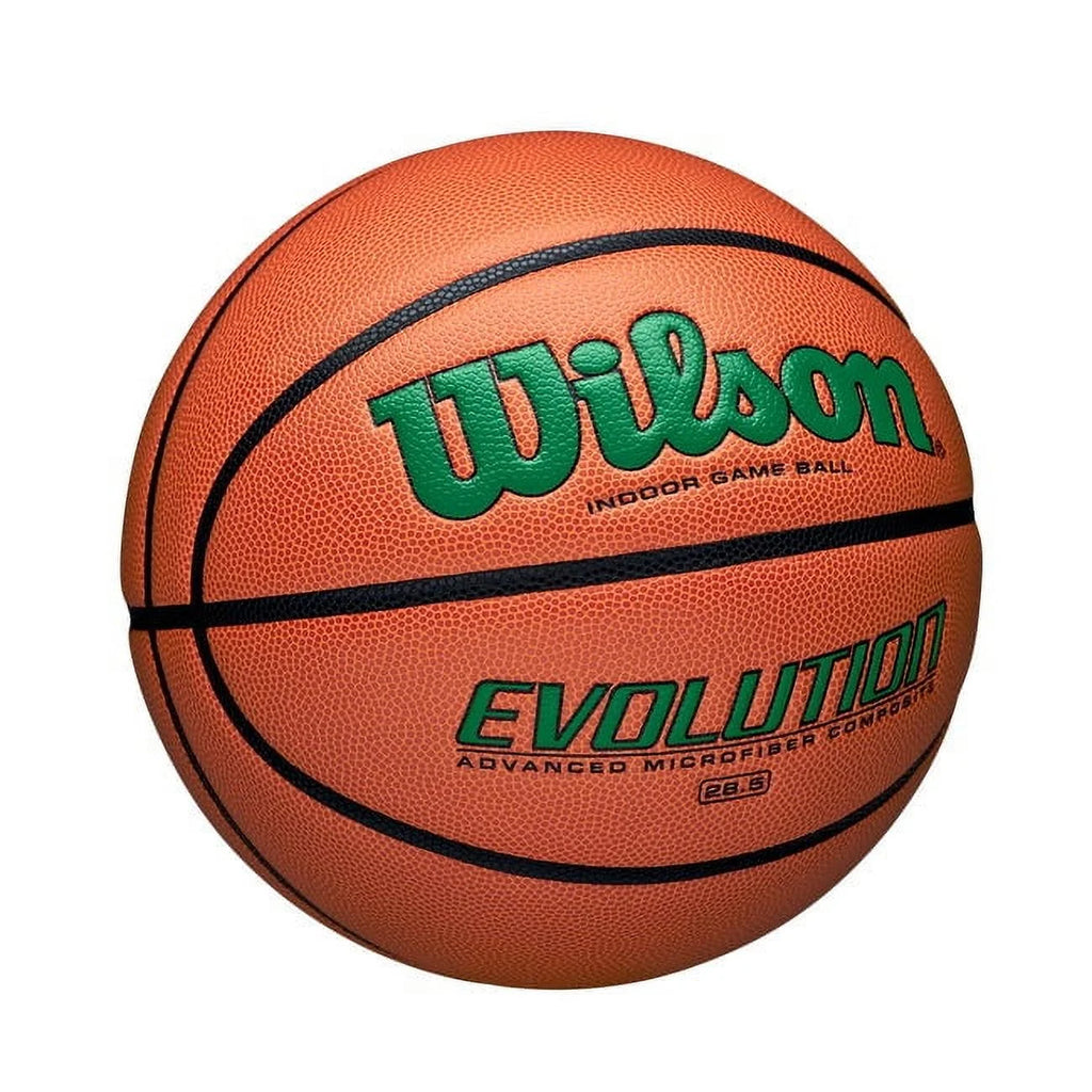 Wilson Evolution Baloncesto de Juego Interior - Negro, Talla 7 - 29,5"