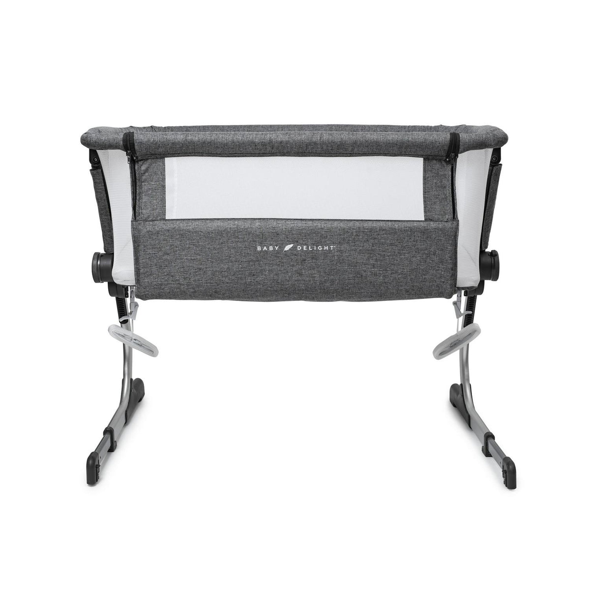 Baby Delight Beside Me Dreamer Bassinet &amp; Bedside Sleeper. Charcoal Tweed. Ages 0-5 Months (Unisex)