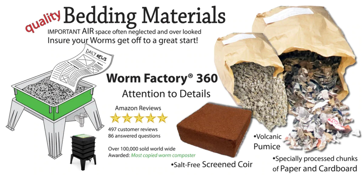Worm Factory 360 Composter, Made in USA, by Nature's Footprint