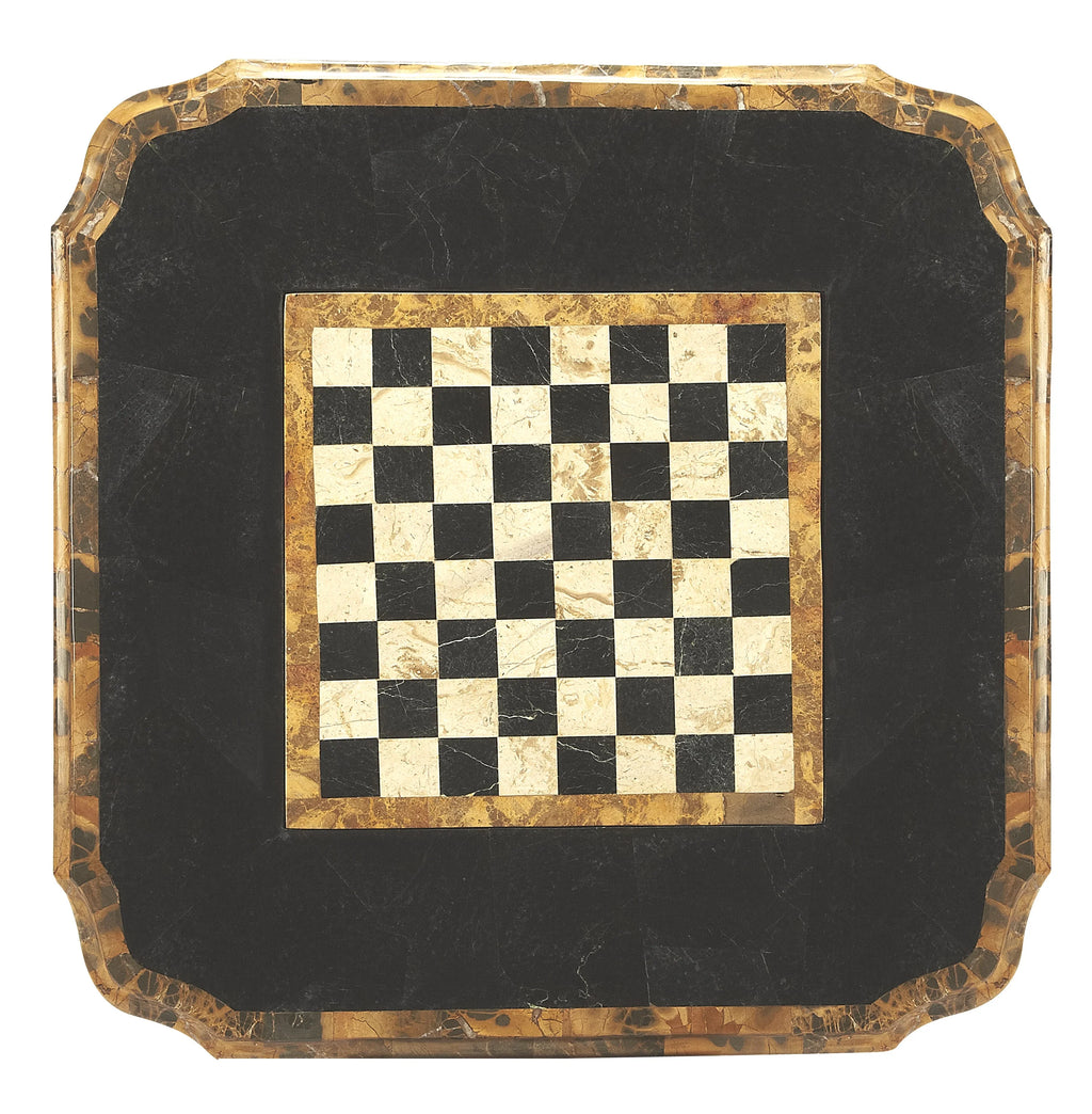 Butler Specialty Heritage Wood Brown Square Pedestal Game Table