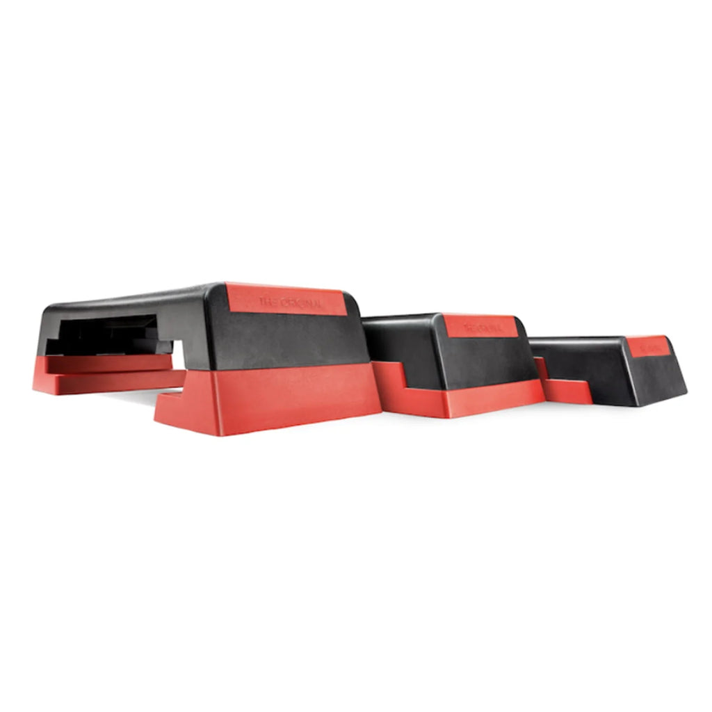 Reebok Fitness Multipurpose Aerobic Strength Training Workout Step, Red
