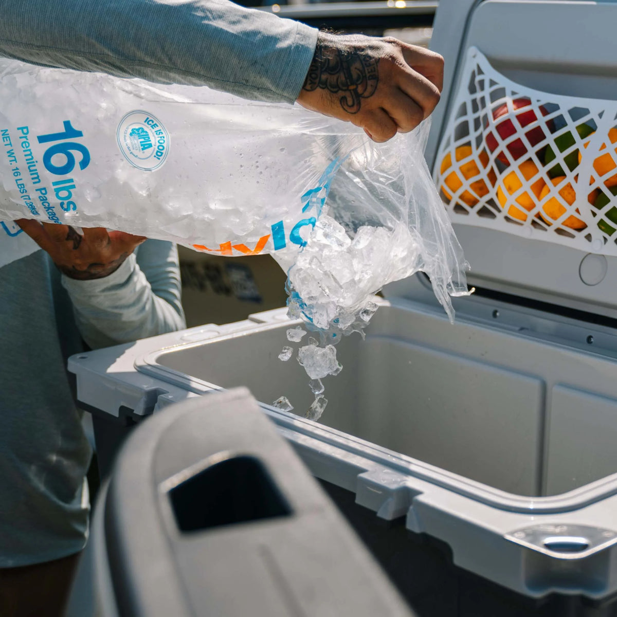 RTIC 52 QT Ultra-Light Hard-Sided Ice Chest Cooler, Fits 76 Cans, Trailblazer