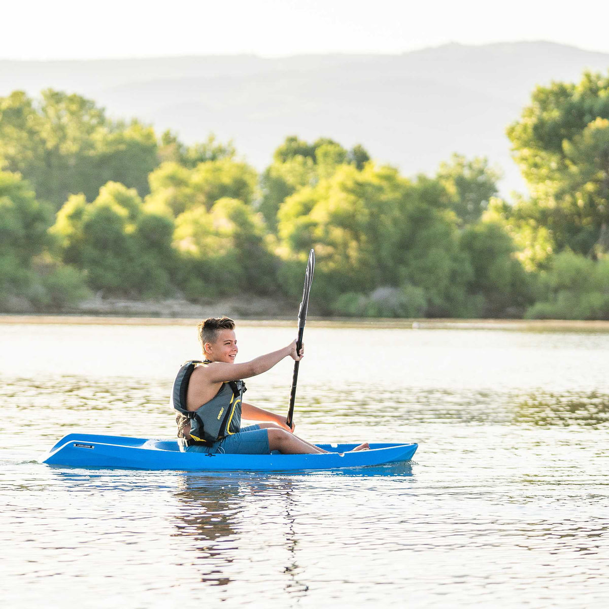 Lifetime Wave 6 ft Youth Kayak, Fire Red (91401)