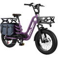Fucare Libra 750W Electric Bike for Adults 20MPH 48V 20Ah LG Lithium Battery EBike with Full Suspension Color Display 20"*4.0" All-Terrain Fat Tire 7 Speed