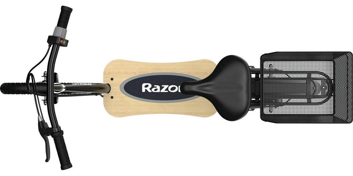 Razor EcoSmart Metro HD Seated Electric Scooter – Black. up to 15.5 mph. for Teen and Adult