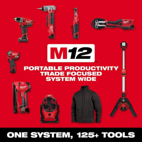 M12 FUEL 12V Lithium-Ion Brushless Cordless 4-in-1 Installation 3/8 in. Drill Driver Kit with 4-Tool Heads