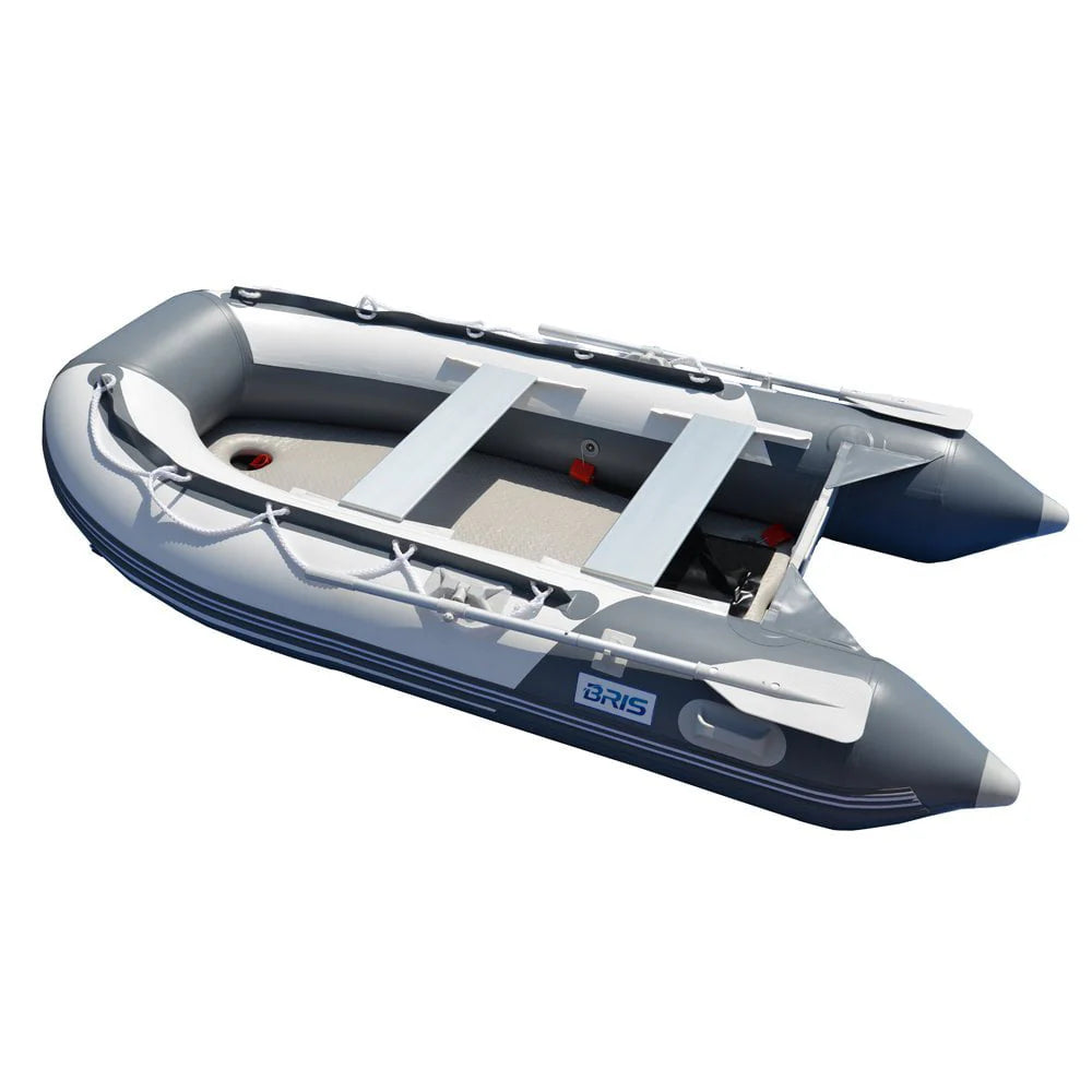 BRIS 9.8Ft Inflatable Boat Dinghy Raft Tender with Air floor