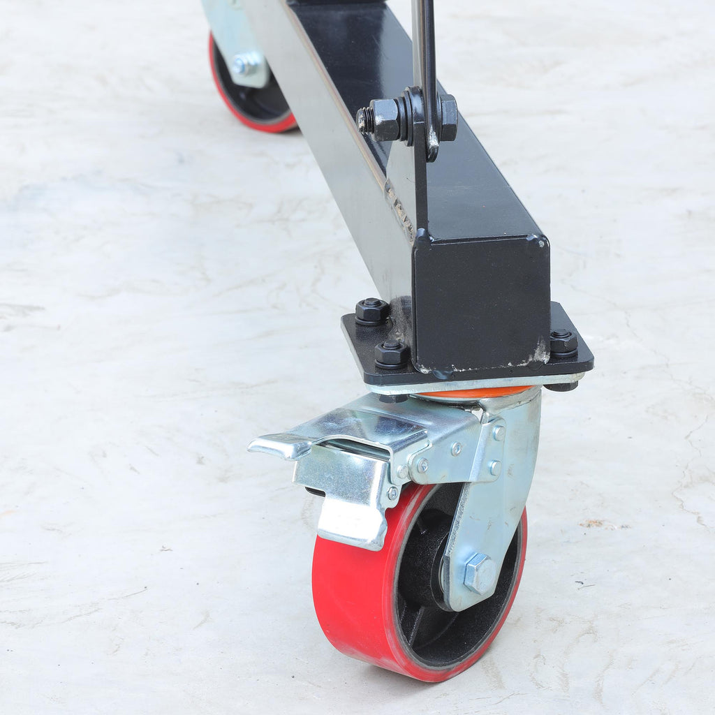 Adjustable Gantry Crane 2000 Lbs Portable Small Crane 1T Shop Crane Kit with Hoist, Trolley, Sling, Shackle and Hook