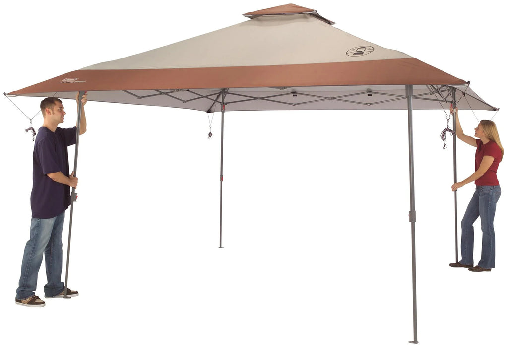 Coleman 13 x 13 Instant Canopy Sun Shelter, Khaki