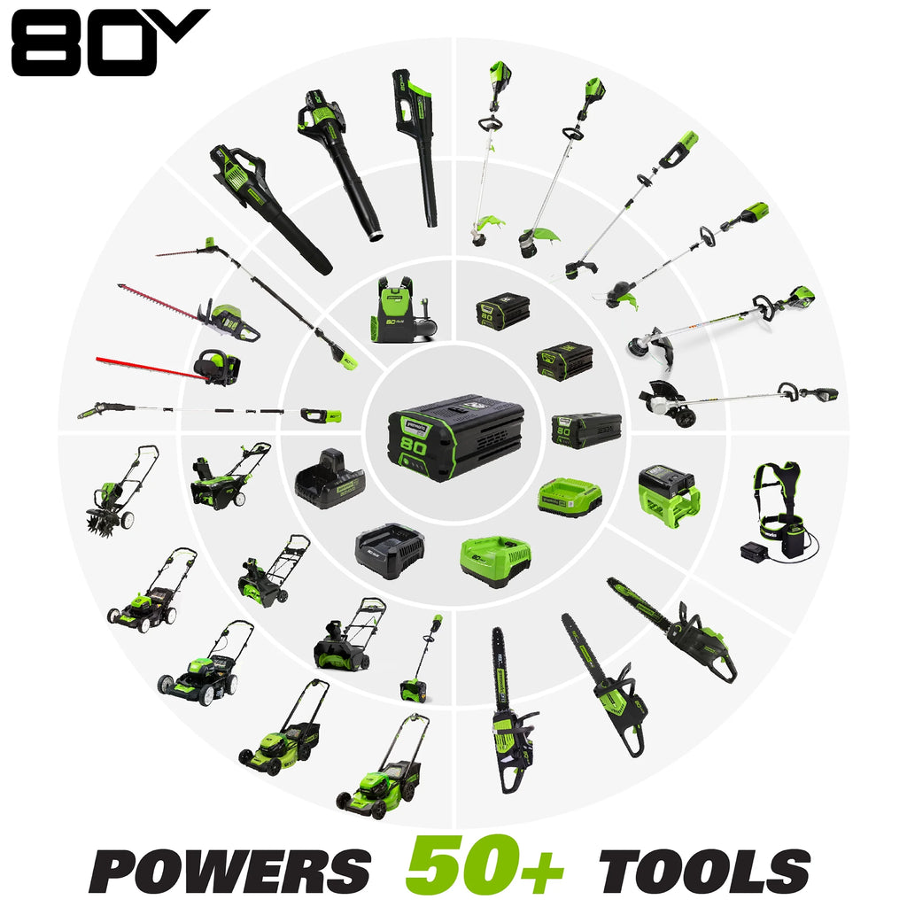 Greenworks 80V 16" Brushless Chainsaw with 2.0 Ah Battery & Charger 2004502