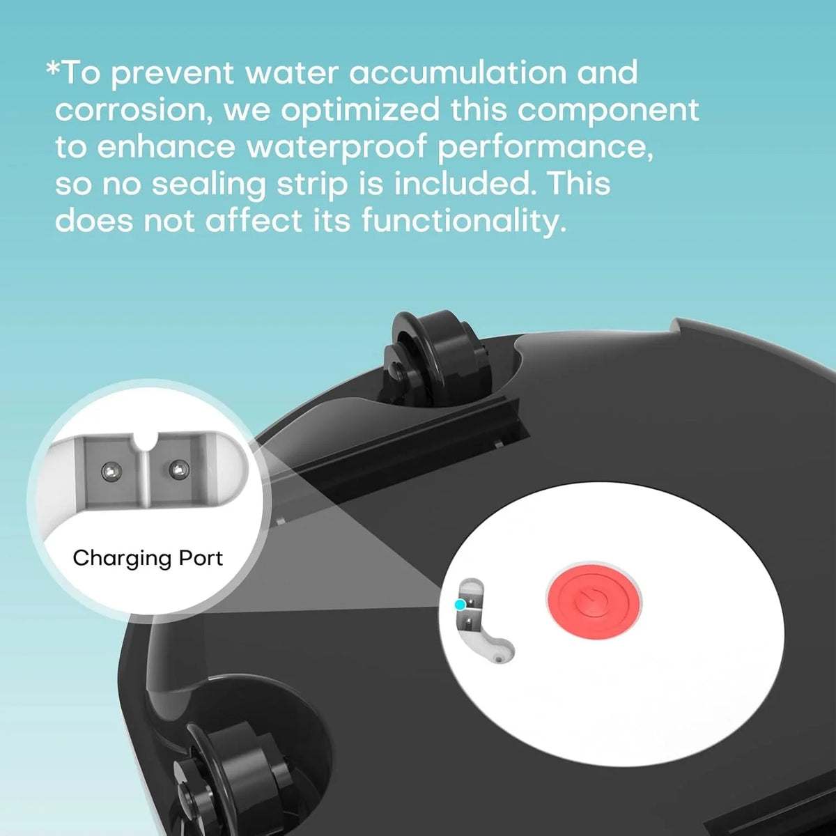 (2025 Upgrade) Cordless Robotic Pool Cleaner, Winny Pool Cleaner Automatic Pool Vacuum with Dual Filters, 80 Mins Runtime, Ideal for Flat Above Pools Up to 645 Sq.Ft (White and Blue)