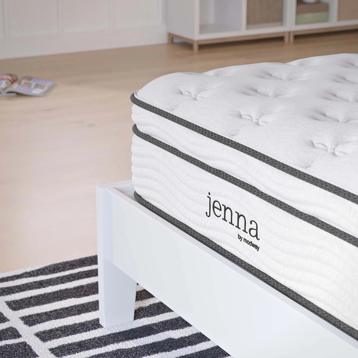 Jenna 10" Twin Innerspring Mattress, Multiple Colors