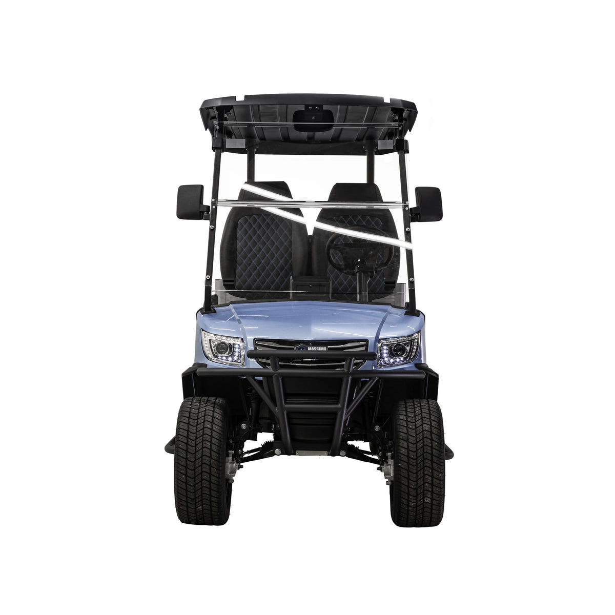 Massimo MVR Cargo Max Electric Utility Golf Cart 48V 5kW Motor - Blue