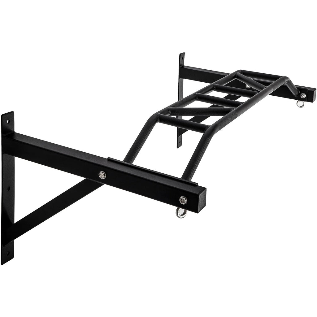 47" Pull Up Bar Wall Mounted Multi-Grip w/Hangers for Punching Strength Training20