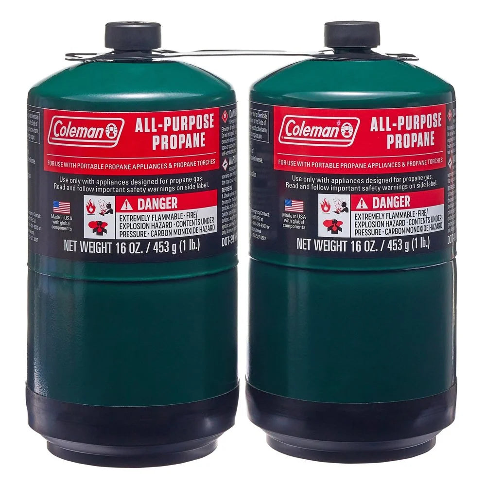 Coleman Propane Cylinders - 16 Oz (12 Pack)