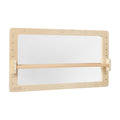 ECR4Kids Wall-Mounted Coordination Mirror, Natural