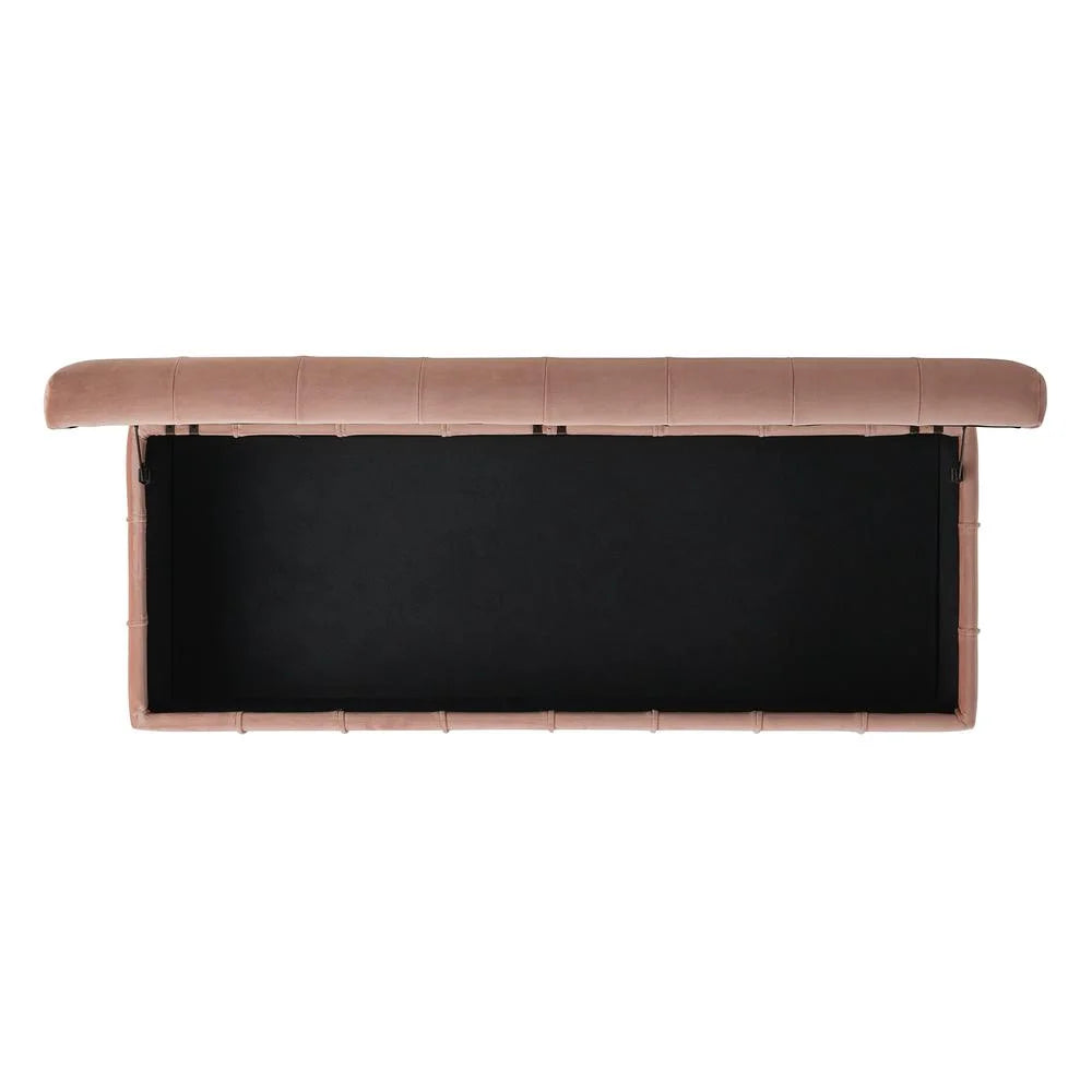 Picket House Furnishings Jude Tufted Storage Ottoman