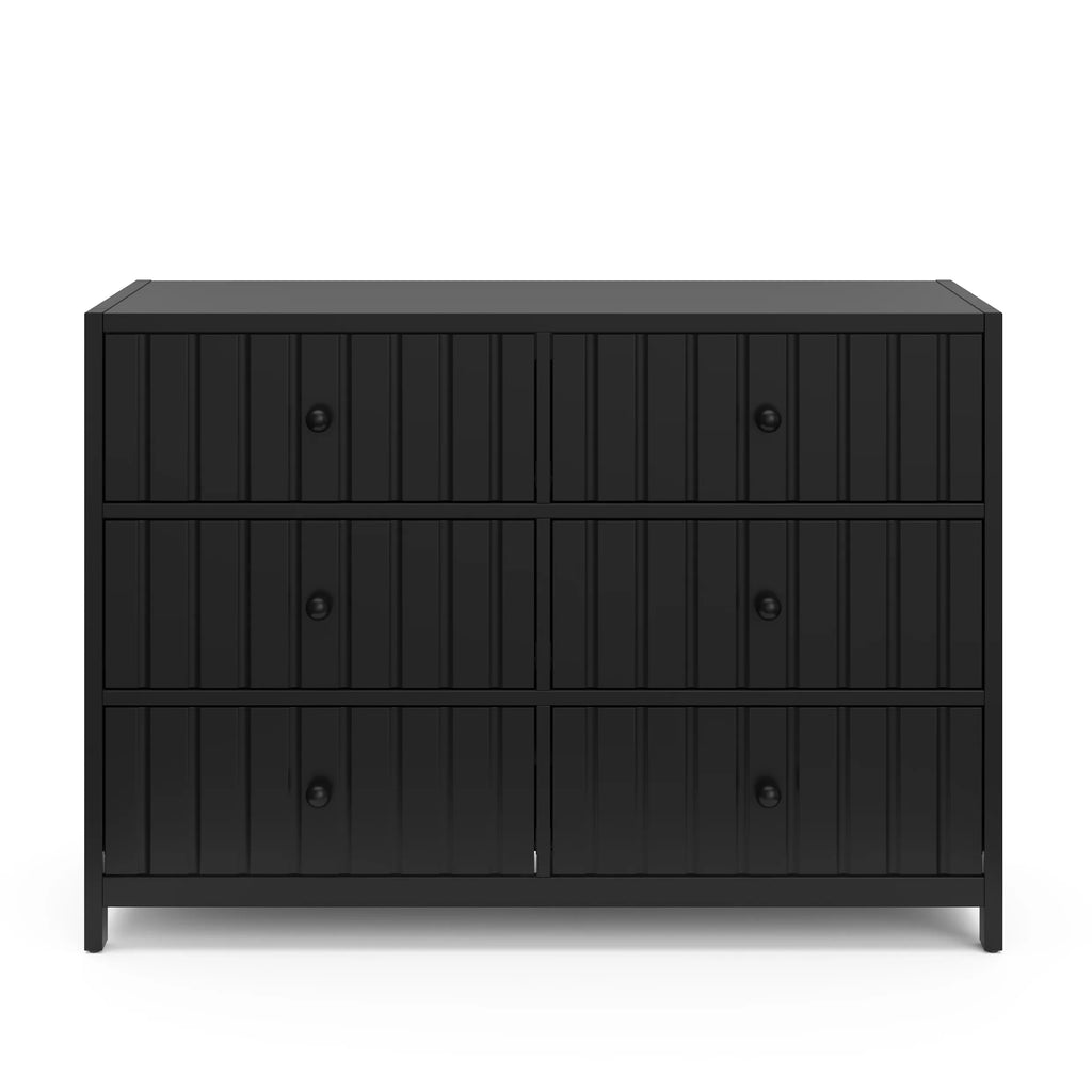 Graco Teddi 6 Drawer Nursery Double Dresser, White