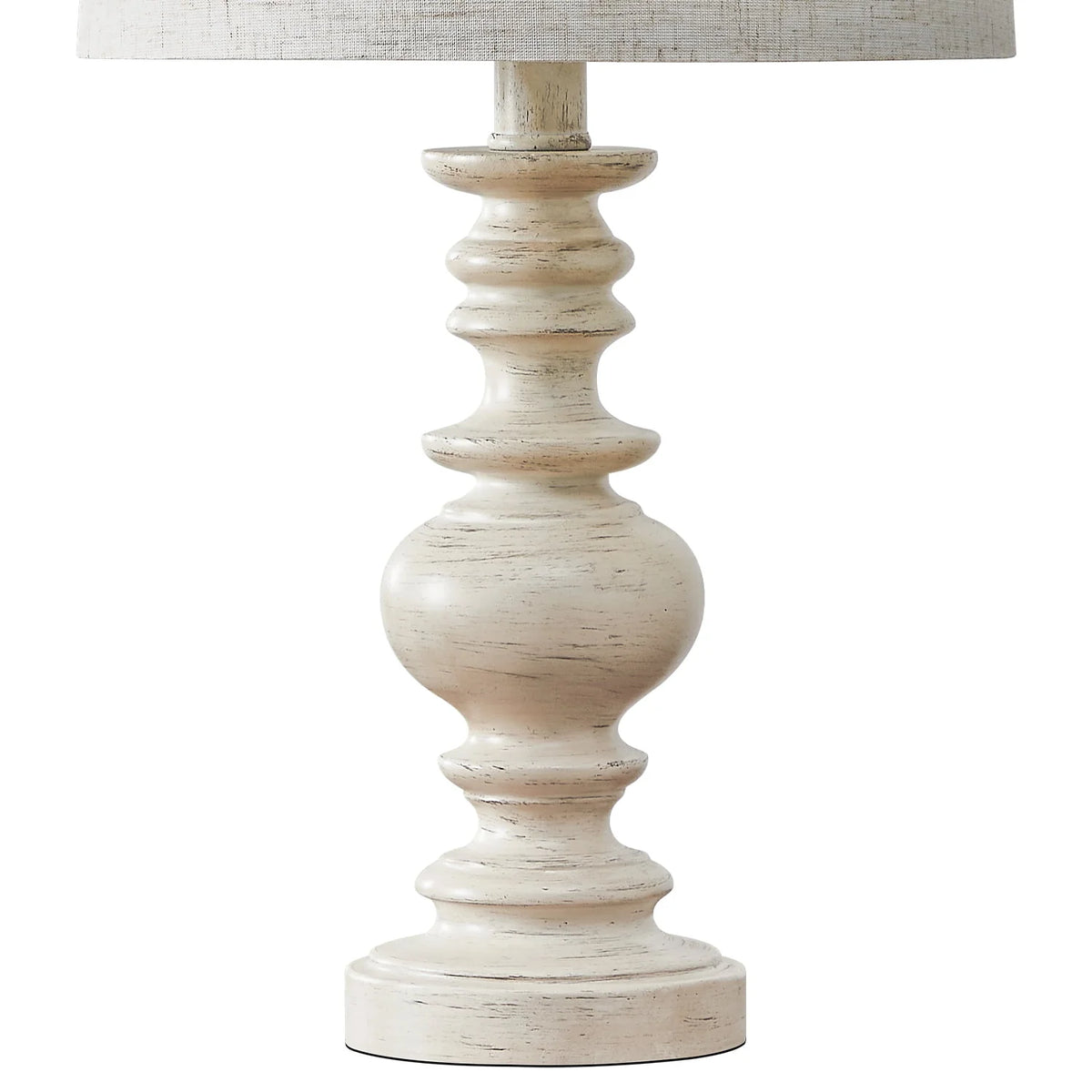 Oneach Resin Table Lamps Set of 2 20.5" Traditional Nightstand Lamps for Bedroom Living Room