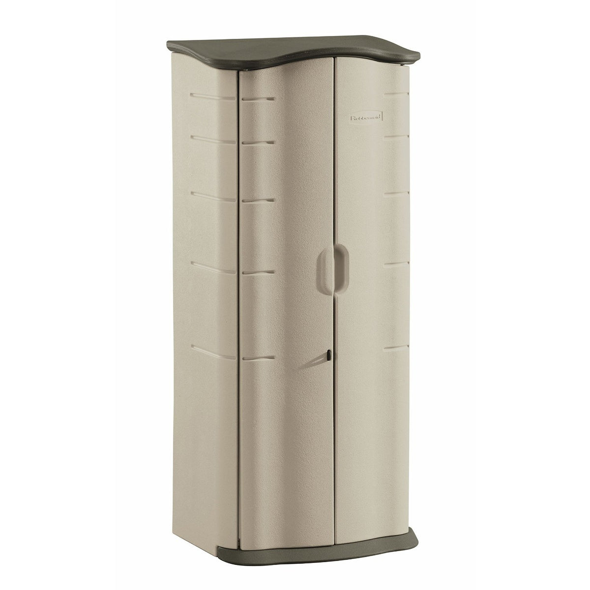 Rubbermaid Vertical Resin Weather Resistant Outdoor Storage Shed