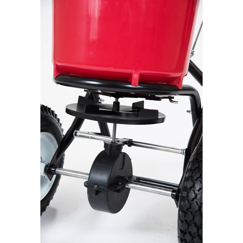 EarthWay 2150 50lb Red Commercial Broadcast Lawn Fertilizer Spreader