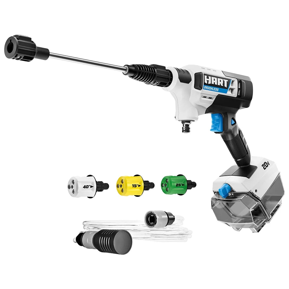 HART 600PSI at 0.7GPM 20V Brushless Power Cleaner