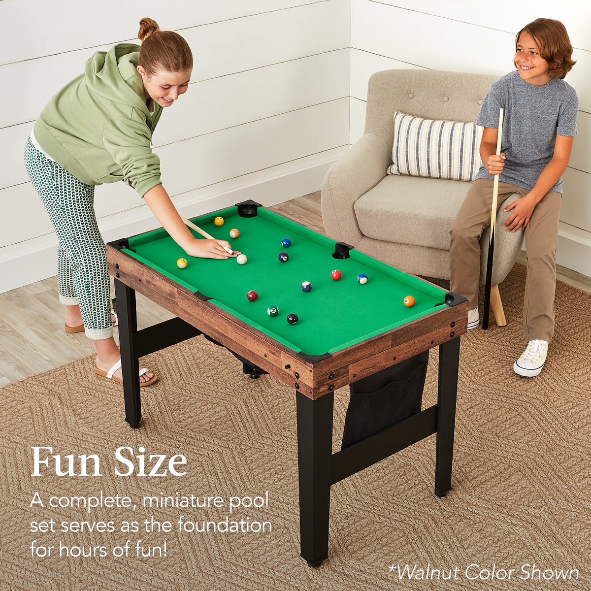 Best Choice Products 13-in-1 Combo Game Table Set w/ Ping Pong, Foosball, Basketball, Hockey, Archery - Natural