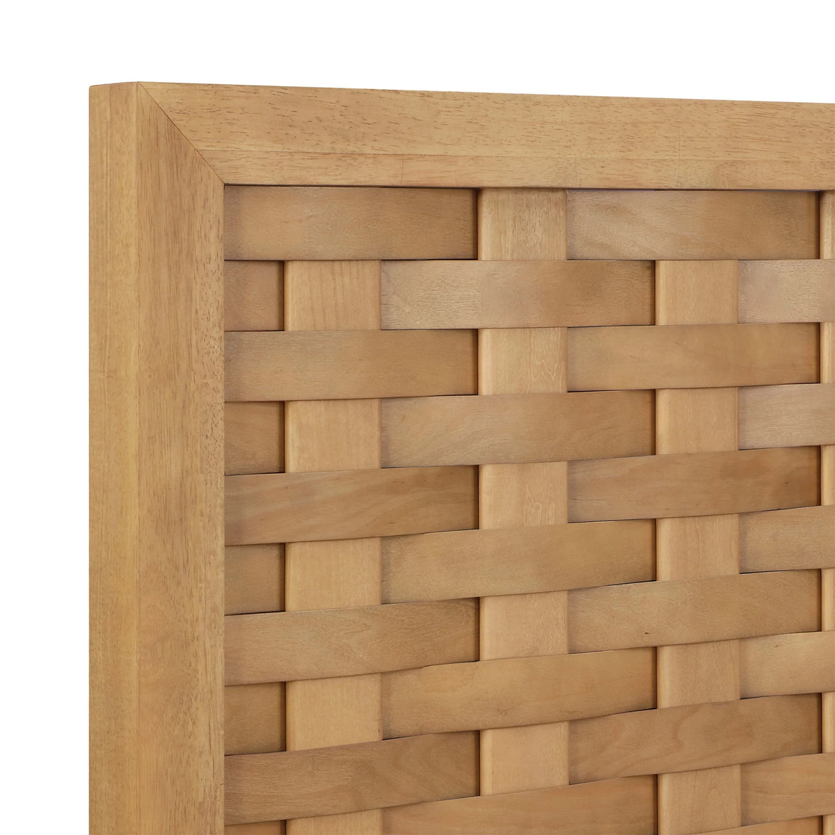 Better Homes & Gardens Bristol Queen Woven Bed, Natural Oak finish, by Dave & Jenny Marrs
