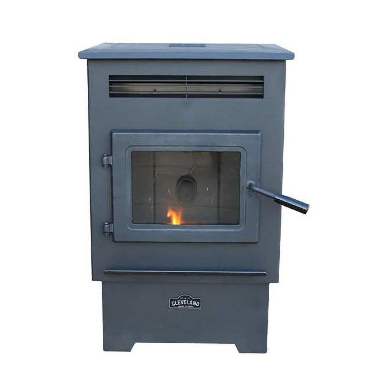 Cleveland Iron Works  Pellet Stove Black - Medium Size