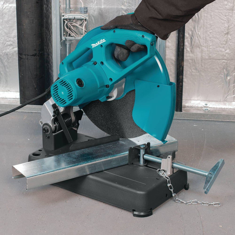 Makita LW1401 14" Cut-Off Saw, 15 Amp, 3800 RPM, Heavy-Duty Metal Cutting